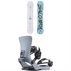 SALOMON X GAMES スノーボード 161cm バインM 早期購入】SALOMON サロモン スノーボード バインディング