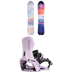 Nidecker Mellow Snowboard ​+ LT Supermatic Snowboard Bindings 2026