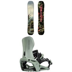 Burton Custom Flying V Snowboard ​+ Nidecker LT Supermatic Snowboard Bindings 2026