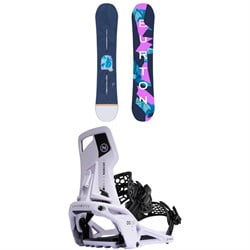 Burton Yeasayer Flying V Snowboard ​+ Nidecker OG Supermatic Snowboard Bindings - Women's 2026