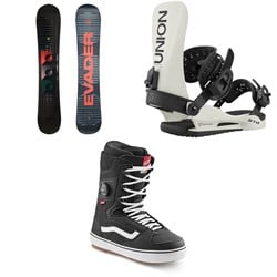 Rossignol Evader Snowboard ​+ Union STR Snowboard Bindings ​+ Vans Invado OG Snowboard Boots 2026