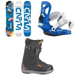 CAPiTA Micro Mini Snowboard ​+ Union Cadet Mini Snowboard Bindings ​+ Cadet Snowboard Boots - Kids' 2026