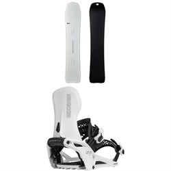 United Shapes Transmission Snowboard ​+ Nidecker LT Supermatic Snowboard Bindings 2026