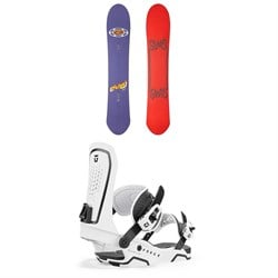 Sims Nub Snowboard ​+ Union Force Snowboard Bindings 2025