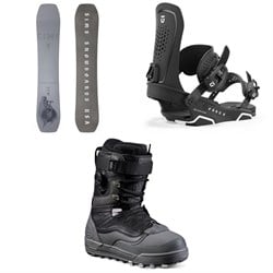 Sims Undertaker Snowboard ​+ Union Force Snowboard Bindings ​+ Vans Infuse Snowboard Boots 2025