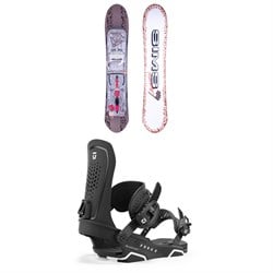 Sims Nub Snowboard 2024 ​+ Union Force Snowboard Bindings