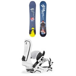 Sims ATV Pro Snowboard ​+ Union Force Snowboard Bindings 2025