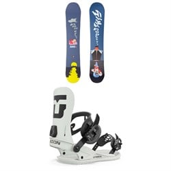 Sims ATV Pro Snowboard ​+ Union Strata Snowboard Bindings 2025