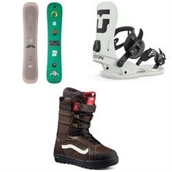 Sims Mystery Lunch Snowboard ​+ Union Strata Snowboard Bindings ​+ Vans Hi-Standard Pro Snowboard Boots 2025