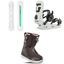 Sims ATV Snowboard ​+ Union Strata Snowboard Bindings ​+ thirtytwo Lashed Double Boa Snowboard Boots 2025