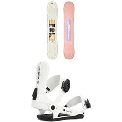 Sims Vanilla Snowboard ​+ Ride CL-6 Snowboard Bindings - Women's 2025