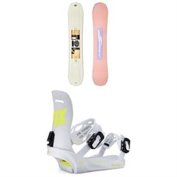 Sims Vanilla Snowboard ​+ Fix Seneca Snowboard Bindings - Women's 2025