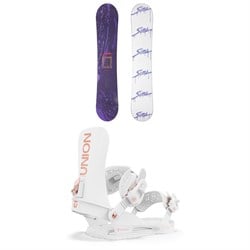 Sims Fluid Snowboard ​+ Union Juliet Snowboard Bindings - Women's 2025