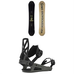 Sims Joker Snowboard ​+ Ride C-4 Snowboard Bindings 2025