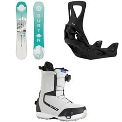 Burton Feelgood Snowboard ​+ Step On Snowboard Bindings ​+ Highshot Step On Snowboard Boots - Women's 2026