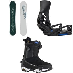 Burton Counterbalance Snowboard ​+ Step On Lexa X EST Snowboard Bindings ​+ Highshot X Step On Snowboard Boots - Women's 2026