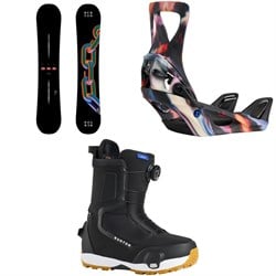 Burton Cultivator Snowboard ​+ Step On Snowboard Bindings ​+ Highshot Step On Snowboard Boots - Women's 2026