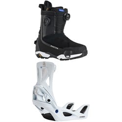 Burton STEP ON レディース　M ブラック&ホワイト BURTON WOMEN'S STEP ON SNOWBOARD BINDINGS | Salty Peaks