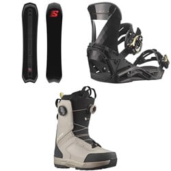 Salomon Dancehaul Pro Snowboard ​+ Mirage Snowboard Bindings ​+ Vista Dual Boa Snowboard Boots - Women's 2025