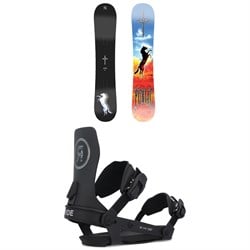 Public Snowboards Dispute Snowboard ​+ Ride A-6 Snowboard Bindings 2025