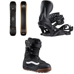 Jones Mountain Twin Pro Snowboard ​+ Mercury Snowboard Bindings ​+ Vans Infuse Snowboard Boots 2026