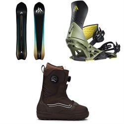 Jones Stratos Snowboard ​+ Orion Snowboard Bindings ​+ Vans Verse Snowboard Boots 2026
