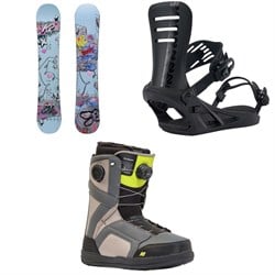 K2 Medium Snowboard ​+ Formula Snowboard Bindings ​+ Boundary Snowboard Boots 2025