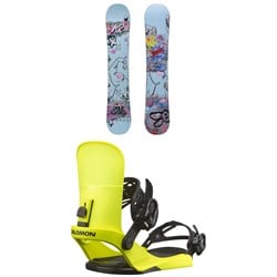 K2 Medium Snowboard ​+ Salomon EDB Snowboard Bindings 2025