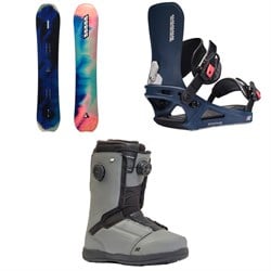 K2 Passport Snowboard ​+ Program Snowboard Bindings ​+ Hanford Snowboard Boots 2025