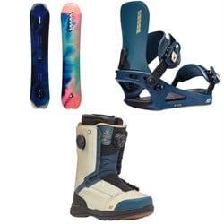 K2 Passport Snowboard ​+ Path Snowboard Bindings ​+ Trance Snowboard Boots - Women's 2025