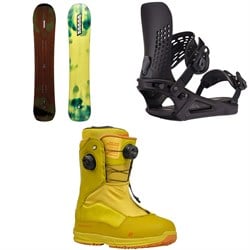 K2 Instrument Snowboard ​+ Edition Snowboard Bindings ​+ Taro Tamai Snowsurfer Snowboard Boots 2025