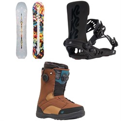 K2 Almanac Snowboard ​+ Meridian Snowboard Bindings ​+ Kinsley Snowboard Boots - Women's 2025