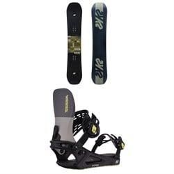 K2 Afterblack Snowboard ​+ Bond Snowboard Bindings 2025
