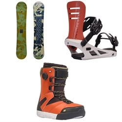 K2 Standard Snowboard ​+ Formula Snowboard Bindings ​+ Overdraft Snowboard Boots 2025
