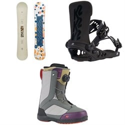 K2 First Lite Snowboard ​+ Meridian Snowboard Bindings ​+ Haven Snowboard Boots - Women's