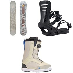 K2 Gateway Pop Snowboard ​+ Formula Snowboard Bindings ​+ Raider Snowboard Boots 2025