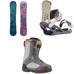 K2 Dreamsicle Snowboard ​+ Cassette Snowboard Bindings ​+ Haven Snowboard Boots - Women's