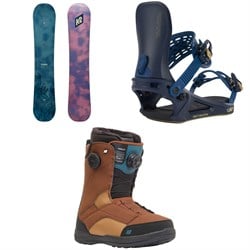 K2 Dreamsicle Snowboard ​+ Network Snowboard Bindings ​+ Kinsley Snowboard Boots - Women's