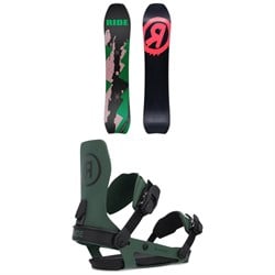 Ride x Trevor Andrew Psychocandy Snowboard ​+ A-6 Snowboard Bindings