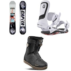 CAPiTA Indoor Survival Snowboard ​+ Union Ultra Snowboard Bindings ​+ thirtytwo Lashed Double Boa Snowboard Boots 2026