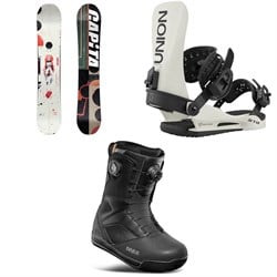 CAPiTA Outerspace Living Snowboard ​+ Union STR Snowboard Bindings ​+ thirtytwo STW Double Boa Snowboard Boots 2026