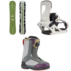 K2 Lime Lite Snowboard ​+ Bedford Snowboard Bindings ​+ Haven Snowboard Boots - Women's