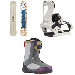 K2 First Lite Snowboard ​+ Bedford Snowboard Bindings ​+ Haven Snowboard Boots - Women's