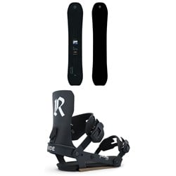 Public Snowboards Research Snowboard ​+ Ride Drone Snowboard Bindings 2026
