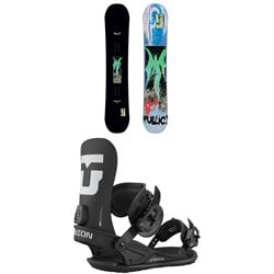 Public Snowboards Statement Snowboard ​+ Union Strata Snowboard Bindings 2026