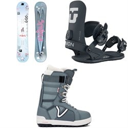 Public Snowboards Jibgurl Snowboard ​+ Union Legacy Snowboard Bindings ​+ Vans Hi-Standard Pro Snowboard Boots - Women's 2026