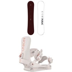 Public Snowboards General Snowboard ​+ Union Juliet Snowboard Bindings - Women's 2026