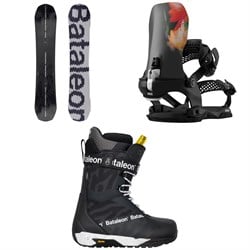 Bataleon Turbo Snowboard ​+ Blaster Pro AW Fase Snowboard Bindings ​+ Salsa Lace Snowboard Boots 2026