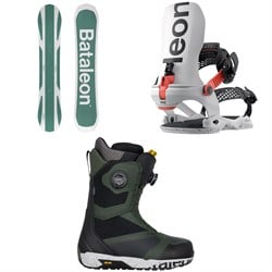 Bataleon Goliath Snowboard ​+ Blaster AW Fase Snowboard Bindings ​+ Salsa Boa Snowboard Boots 2026