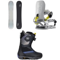 Bataleon Push Up​+ Snowboard ​+ Blaster AW Fase Snowboard Bindings ​+ Salsa Boa Snowboard Boots - Women's 2026